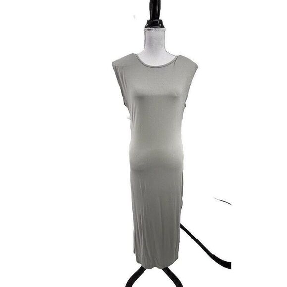 Forever Rose Sleeveless Maxi Dress - Size XL Light grayish sage - Picture 1 of 14